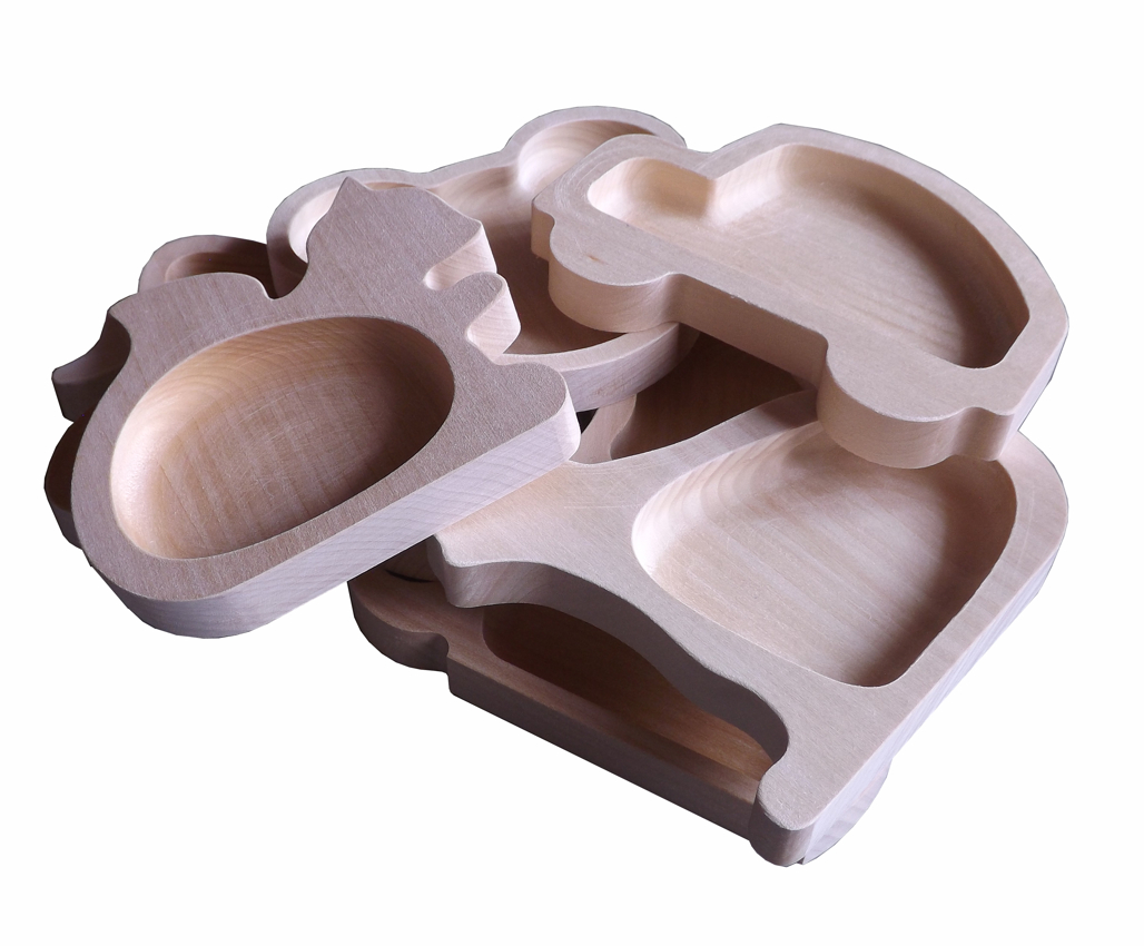 Holzschalen für Kinder