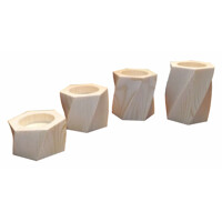 Tealight candle holder set - 4 pcs